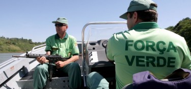 Operação da Força Verde apreende 600 metros de rede Operação da Força Verde apreende 600 metros de rede