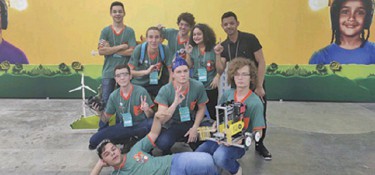 Alunos do Sesi de DV vencem etapa estadual de concurso de robótica Alunos do Sesi de DV vencem etapa estadual de concurso de robótica