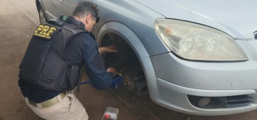 PRF realiza apreensão de eletrônicos que viriam para Dois Vizinhos PRF realiza apreensão de eletrônicos que viriam para Dois Vizinhos