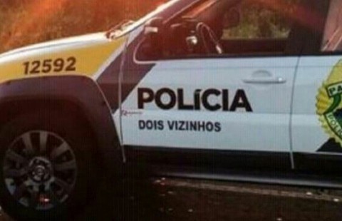 Policia Militar apreende motocicleta com placa adulterada em Dois Vizinhos Policia Militar apreende motocicleta com placa adulterada em Dois Vizinhos