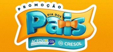 Promoção Dia dos Pais ACEDV/CDL sorteia prêmios neste sábado (08) Promoção Dia dos Pais ACEDV/CDL sorteia prêmios neste sábado (08)