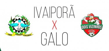 Galo Futsal joga em Ivaiporã neste sábado Galo Futsal joga em Ivaiporã neste sábado