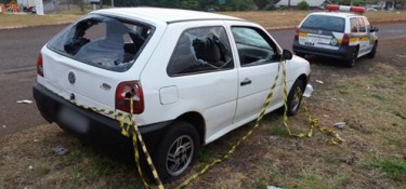 Troca de tiros acaba com dois homens mortos em Realeza Troca de tiros acaba com dois homens mortos em Realeza