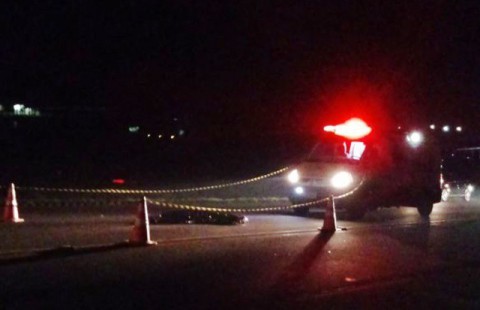 Homem morre atropelado na PR-281 Homem morre atropelado na PR-281