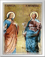 Santa Aurélia e Santa Neomísia Santa Aurélia e Santa Neomísia