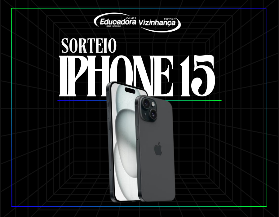 Sorteio iPhone 15