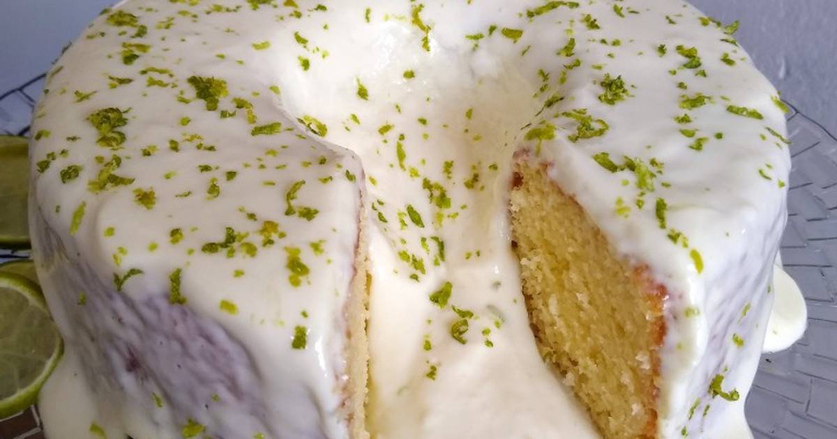 Receita .BOLO DE IOGURTE COM LIMÃO 