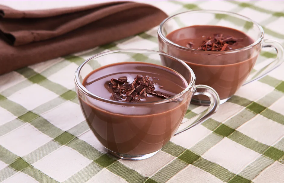 Receita .CHOCOLATE QUENTE CREMOSO