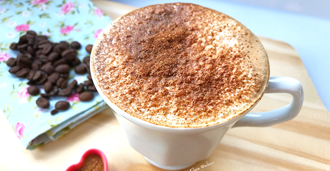 Receita .CAPPUCCINO VEGANO