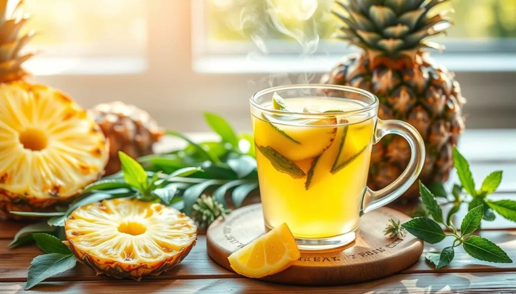 Receita .CHÁ DE CASCA DE ABACAXI COM CRAVO E CANELA