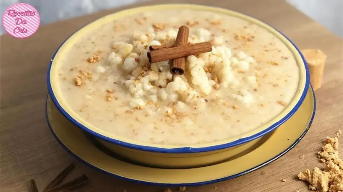 Receita .CANJICA COM PAÇOCA 