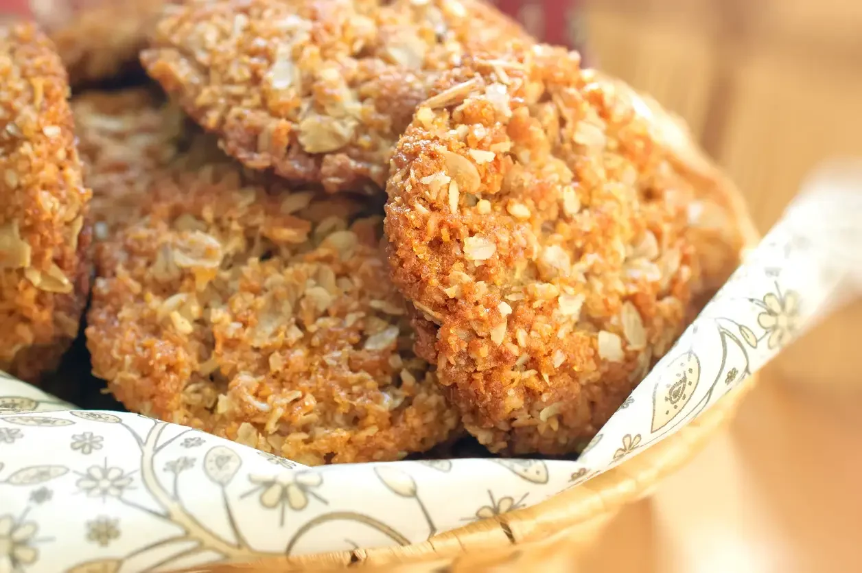 Receita .BISCOITO DE AVEIA 