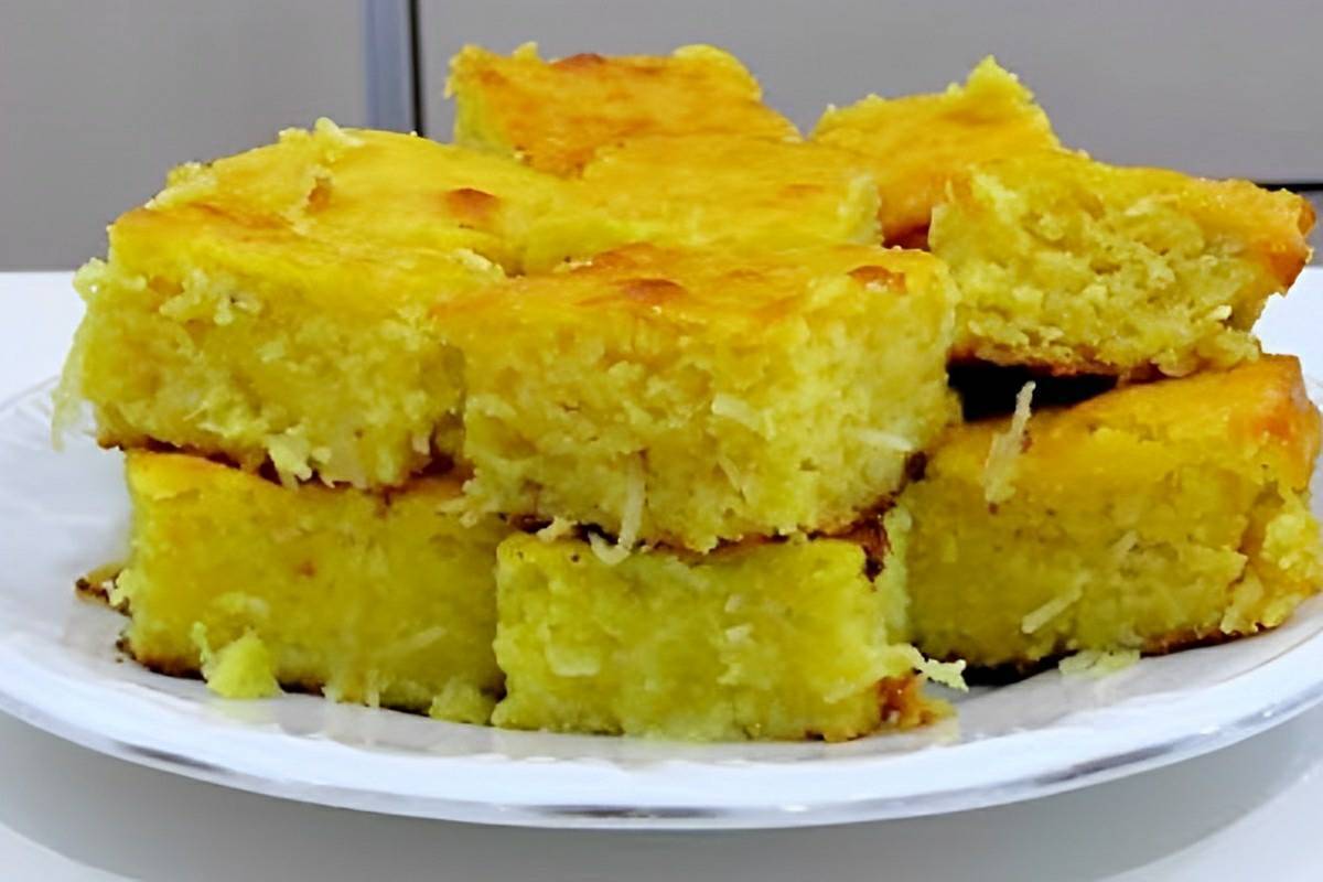 Receita .BOLO DE BATATA DOCE 
