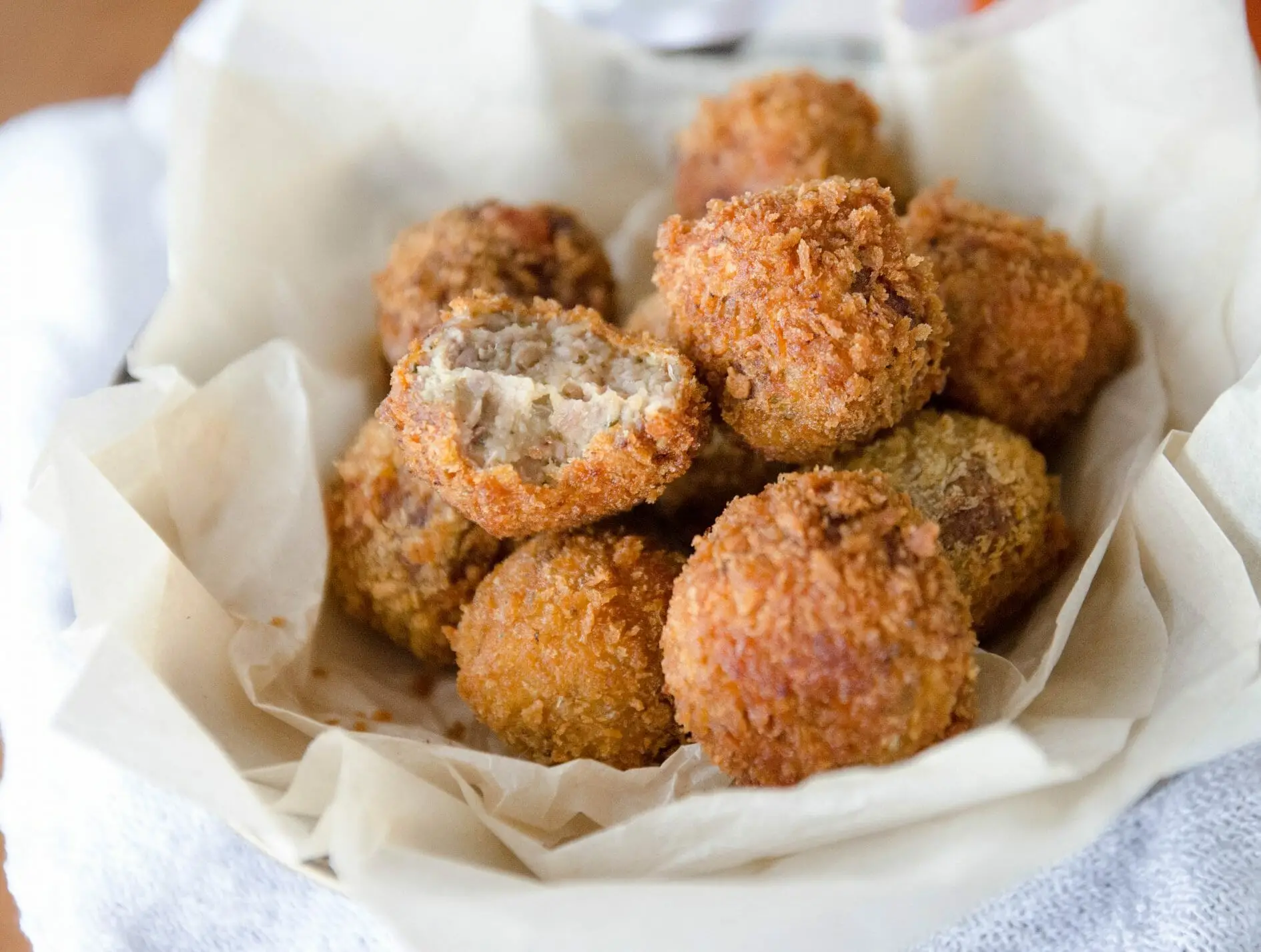 Receita .BOLINHO DE CHURRASCO