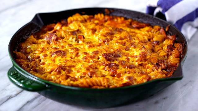 Receita .MACARRÃO AO FORNO 